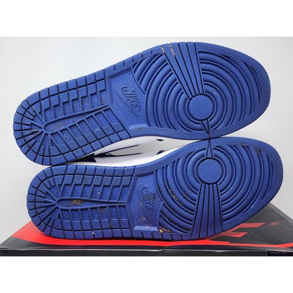 Air Jordan 1 Retro High OG STORM BLUE 555088-127 Size 9.5 WORN - Picture 7 of 8